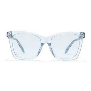 Alexander McQueen 54mm Square Sunglasses light blue